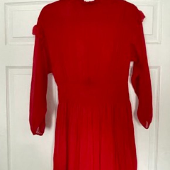 ZARA RUFFLED DRESS - Picture 6 of 6